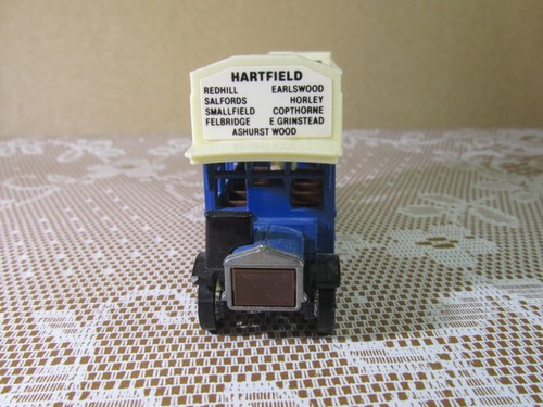 772Y Vintage 1982 Matchbox Y23 Aec S Art Bus 1922 East Surrey Doppeldecker - Bild 3 von 10