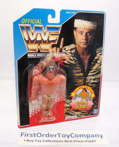 Vintage WWF Hasbro Series 2 Superfly Jimmy Snuka F...
