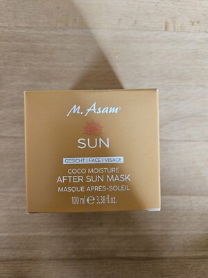 M Asam SUN Coco Moisture after Sun Gesichtsmaske, Vegane Gesichtspflege (100 Ml)