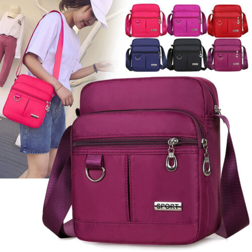 Women Ladies Messenger Cross Body Bag Shoulder Bag Holiday Travel Handbag Bag - Picture 5 of 20