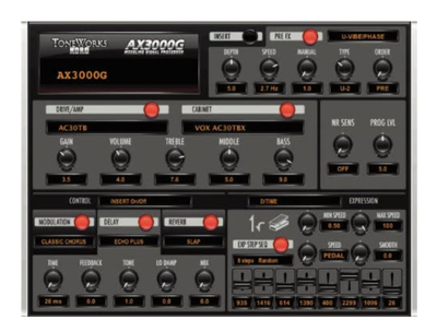 korg toneworks ax3000g price