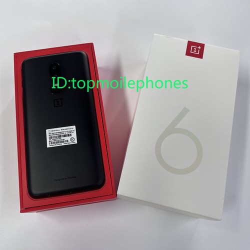 OnePlus 6 128/64GB RAM Octa-Core Dual SIM 6.28"Black Android Smartphone Original - Afbeelding 18 van 20