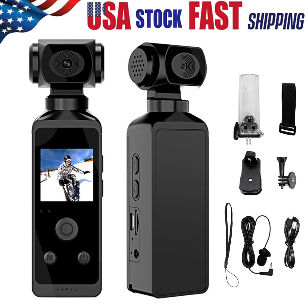 4K Action Camera Sport 1080P HD WiFi Camcorder DVR DV 270° Rotatable Waterproof-image