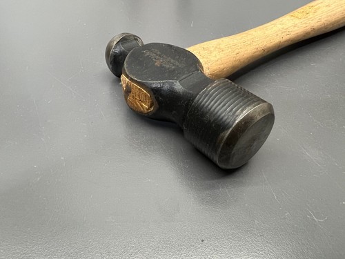 (H1) VINTAGE VAUGHAN NO. 016 16 Oz. COMMERCIAL BALL PEEN HAMMER - CLEAN! - USA - Picture 3 of 5