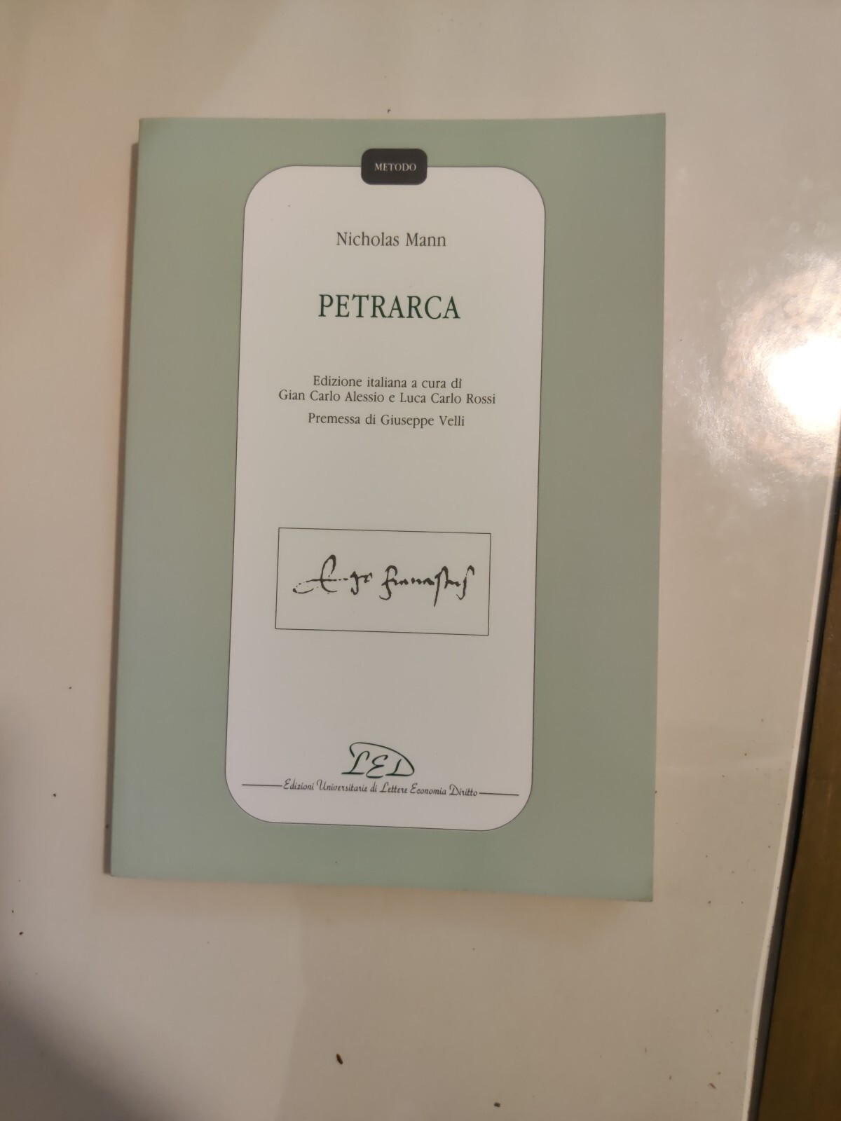 Petrarca - Nicholas Mann