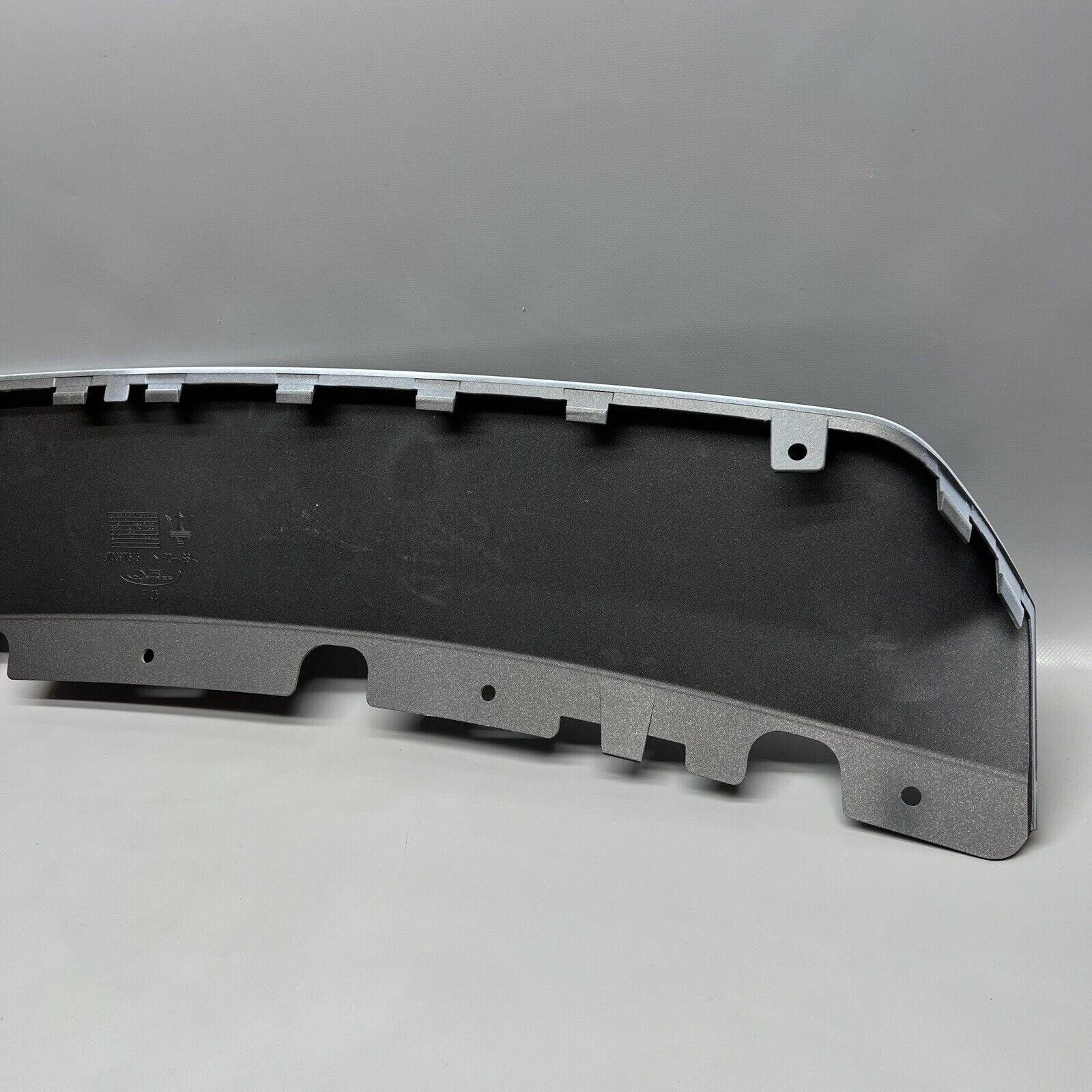 MASERATI GHIBLI REAR BUMPER LOWER VALANCE 2014 2015 2016 OEM 670097616
