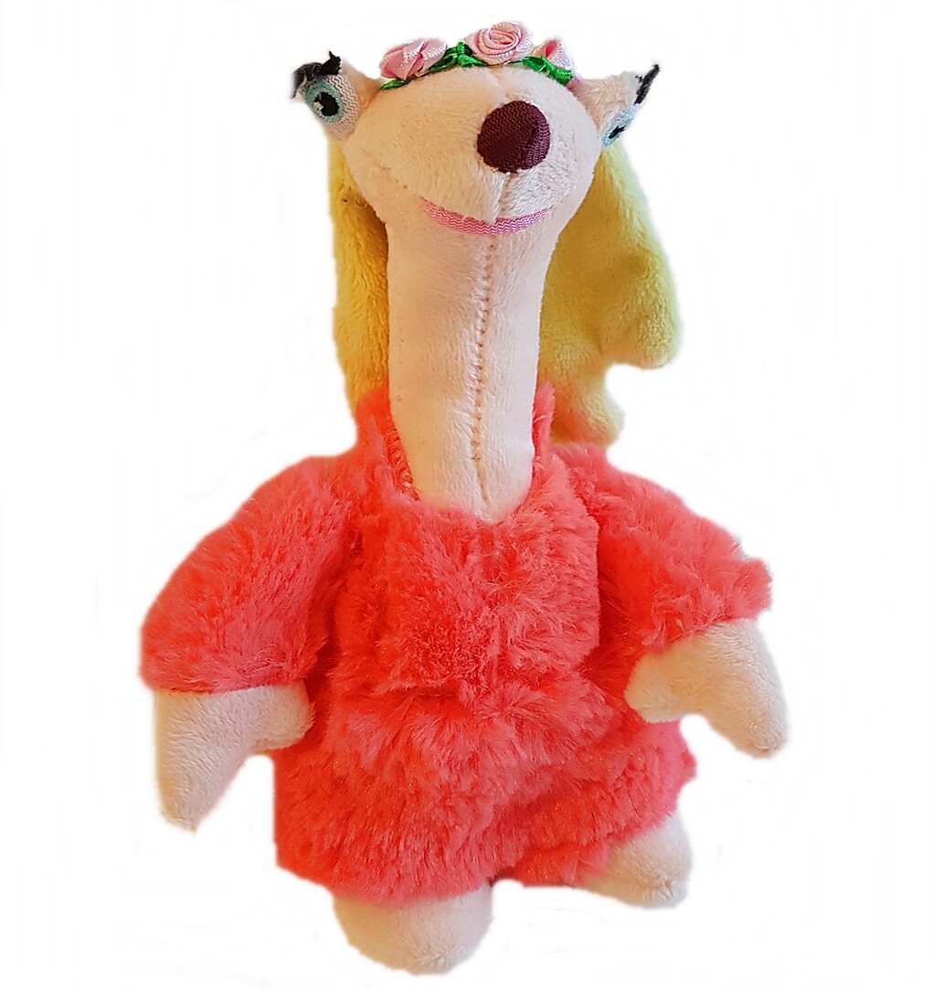 Ice Age 5 Peluche Figura Sid Amiga Brooke 20 cm Peluche Peluche Nuevo