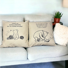 Classic Pooh Custom Linen Pillow cases