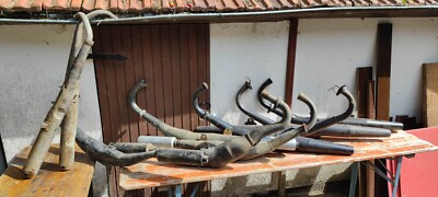 NOS Ersatzteile Yamaha RD350LC YPVS: 1x Auspuff exhaust pipe muffler L 31K-14711