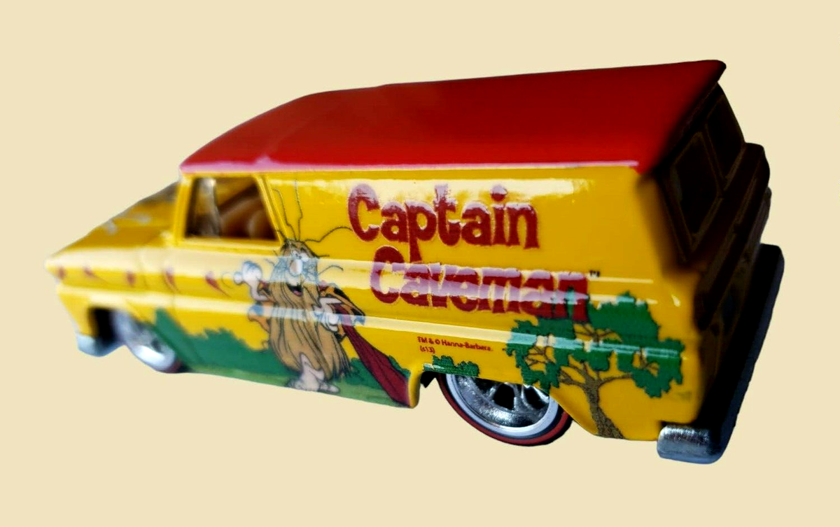 2013 Hot Wheels '64 GMC Panel Captain Caveman Pop Culture Hanna