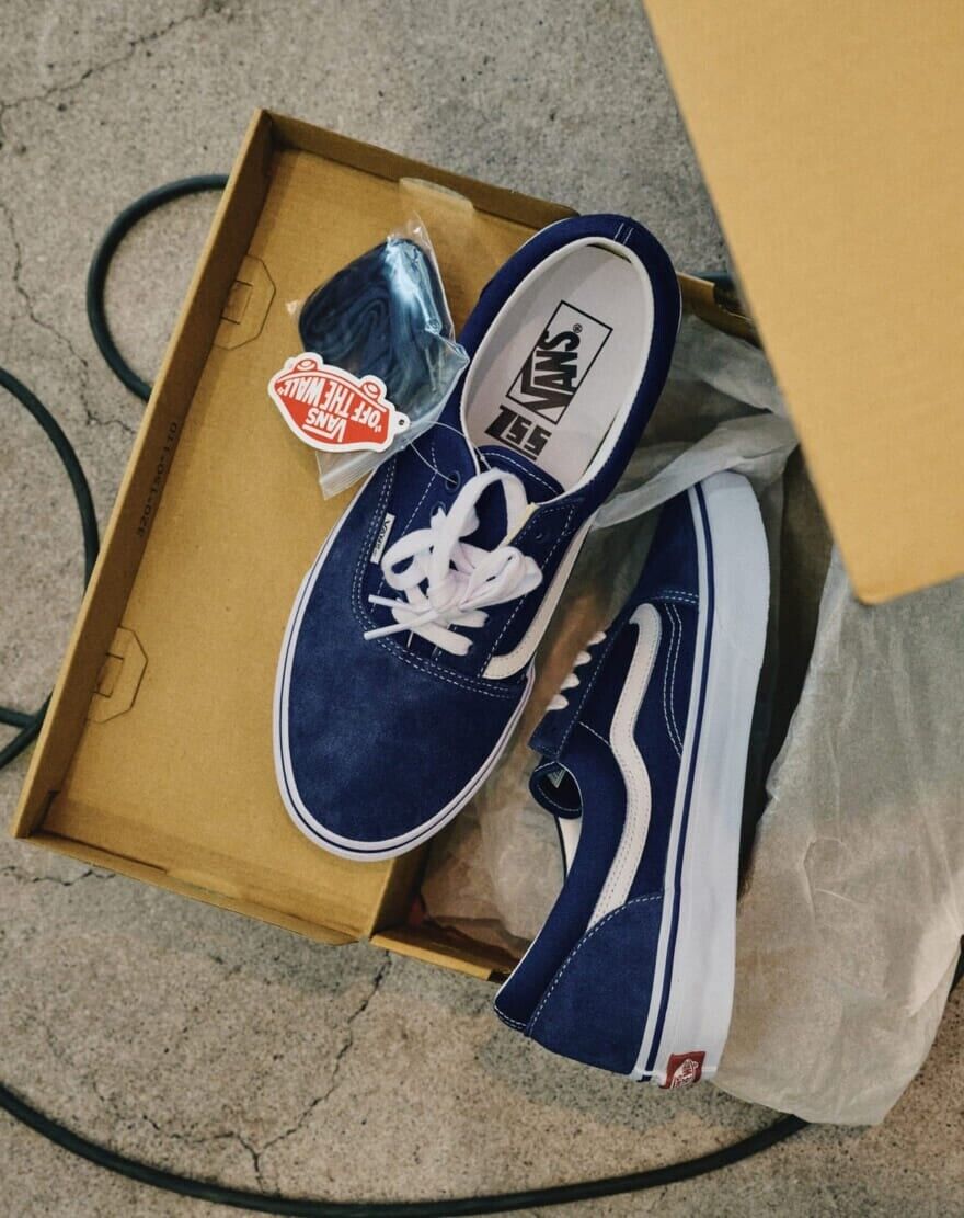 SSZ × Vans Era Skool Navy White V95&36 MIX 682087-0001 Men's SSZ × Vans Era Skool Navy White V95&36 MIX 682087-0001 Men's