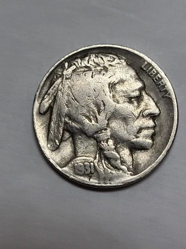 1931 S Buffalo Nickel Tougher Date  B