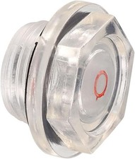 Plastic Oil Level Sight Glass W/ O-Ring Air Compressor Fittings Check the Pump's