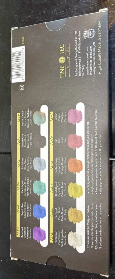 Fine Tec Перламутровые Цвета Kallegraphic Malerei Grafic - Изображение 4 из 4