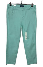 Old Navy Pants Womens 10 Green Measures 32x27 Pixie Stretch 5 Spandex Office