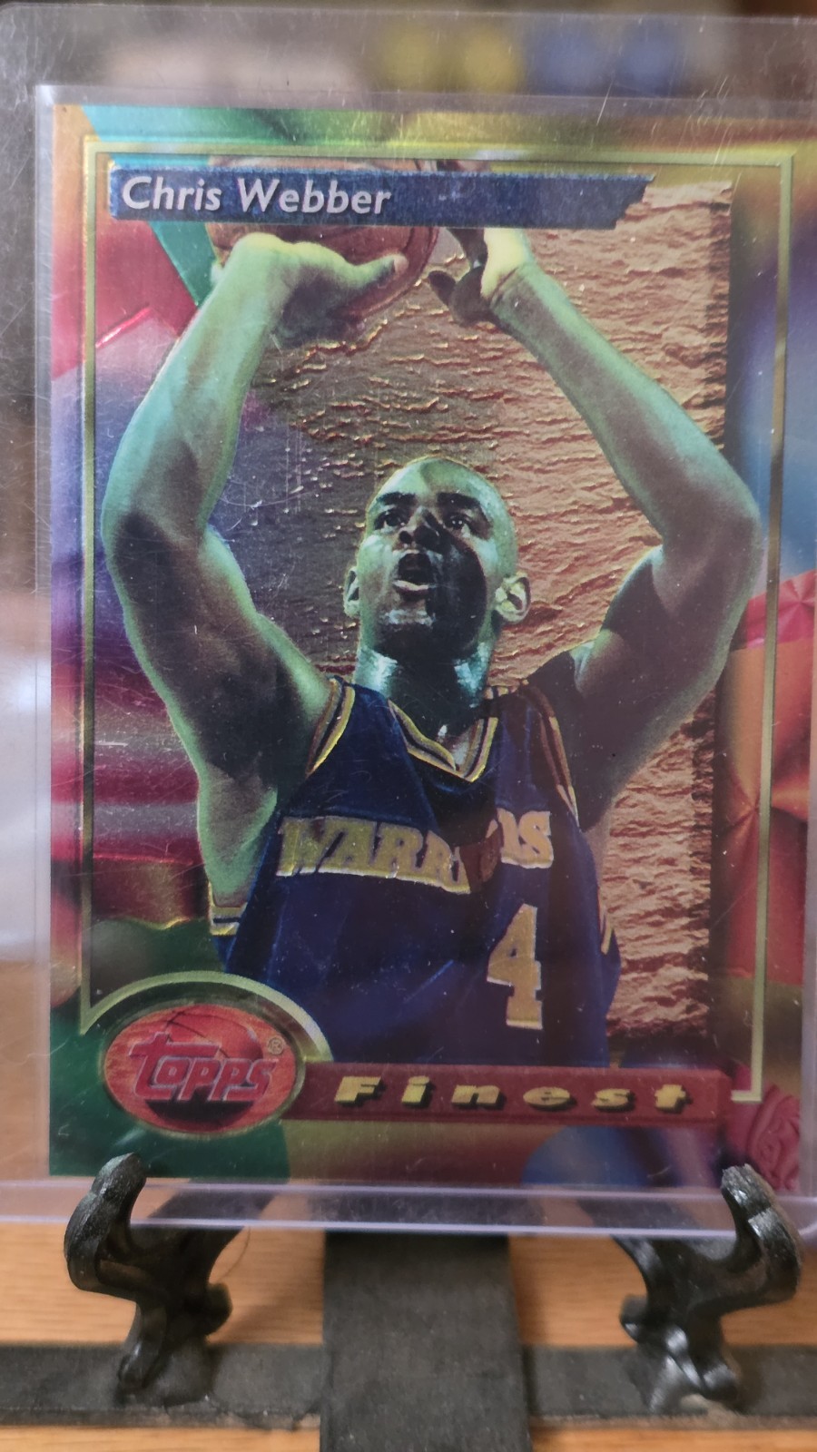 1993-94 Topps Finest - Chris Webber #212 (RC)