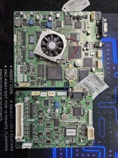 Pac-Man Arcade Party non JAMMA PCB & Harness UNTESTED FOR PARTS REPAIR ONLY