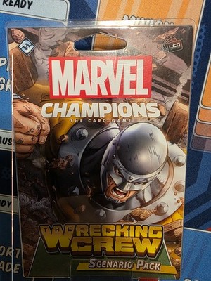 New Marvel Champions Wrecking Crew Scenario Pack OOP