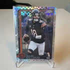2025 Topps Chrome Football Caleb Williams #52 Silver X-Fractor - Chicago Bears