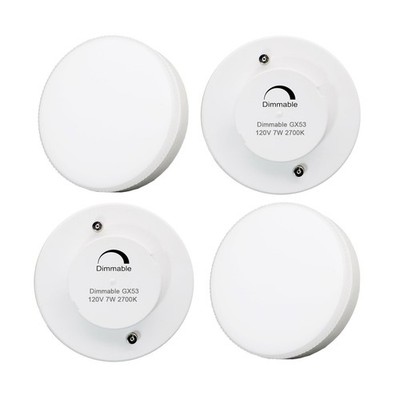 KAKEMONO Dimmable GX53 LED Light Bulb 7W, Warm White 2700K, 50W Halogen Repla...