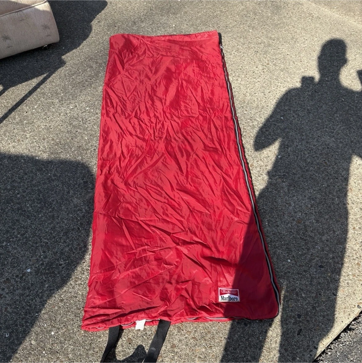 Marlboro Unlimited Marlboro Red Sleeping Bag Outdoor Camping Gear