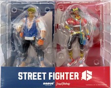 Street Fighter POP UP PARADE Luke & Kimberly Figurines 18cm Used