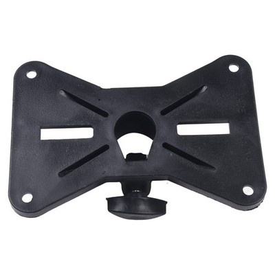 Drehbar 35mm Kunststoff Halterung Stativ Stange DJ Lautsprecher Ständer Adapter Top Cap Tray