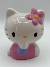Vintage Sanrio Hello Kitty 4" Ceramic Bathroom Toothbrush Holder 2000 Rare NOS