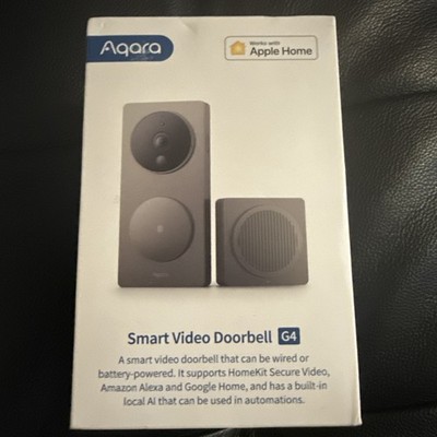 Aqara Smart Video Doorbell G4 (schwarz)