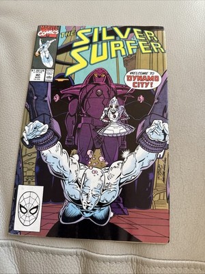 Silver Surfer #40 Marvel Comics 1990 Dynamo City