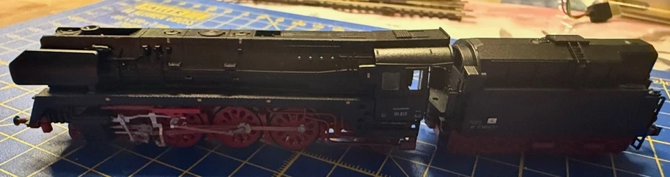 Minitrix 12612 Dampflok BR 01 513 der DR, Öltender, Boxpok, OVP, DCC