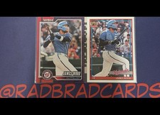 MLB Baseball Washington Nationals 26 Topps James Wood 2 Card Lot MINT