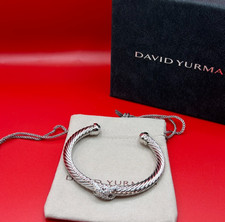David Yurman Cable Flex X Bracelet 7mm Sterli...