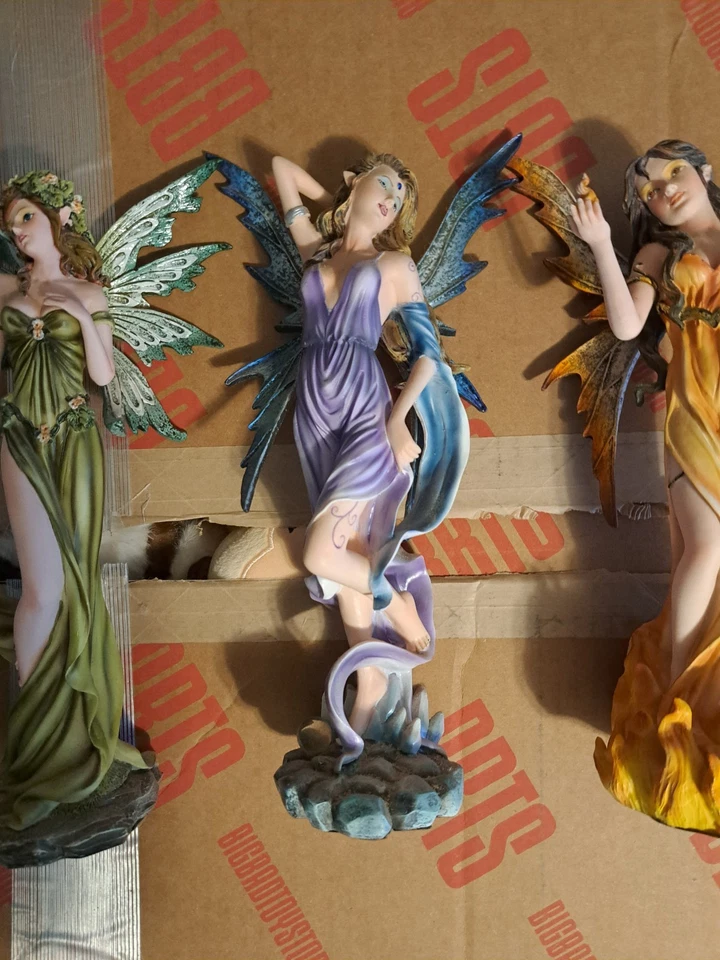 Fairy Elements Figurine Lot - Image 4 of 4