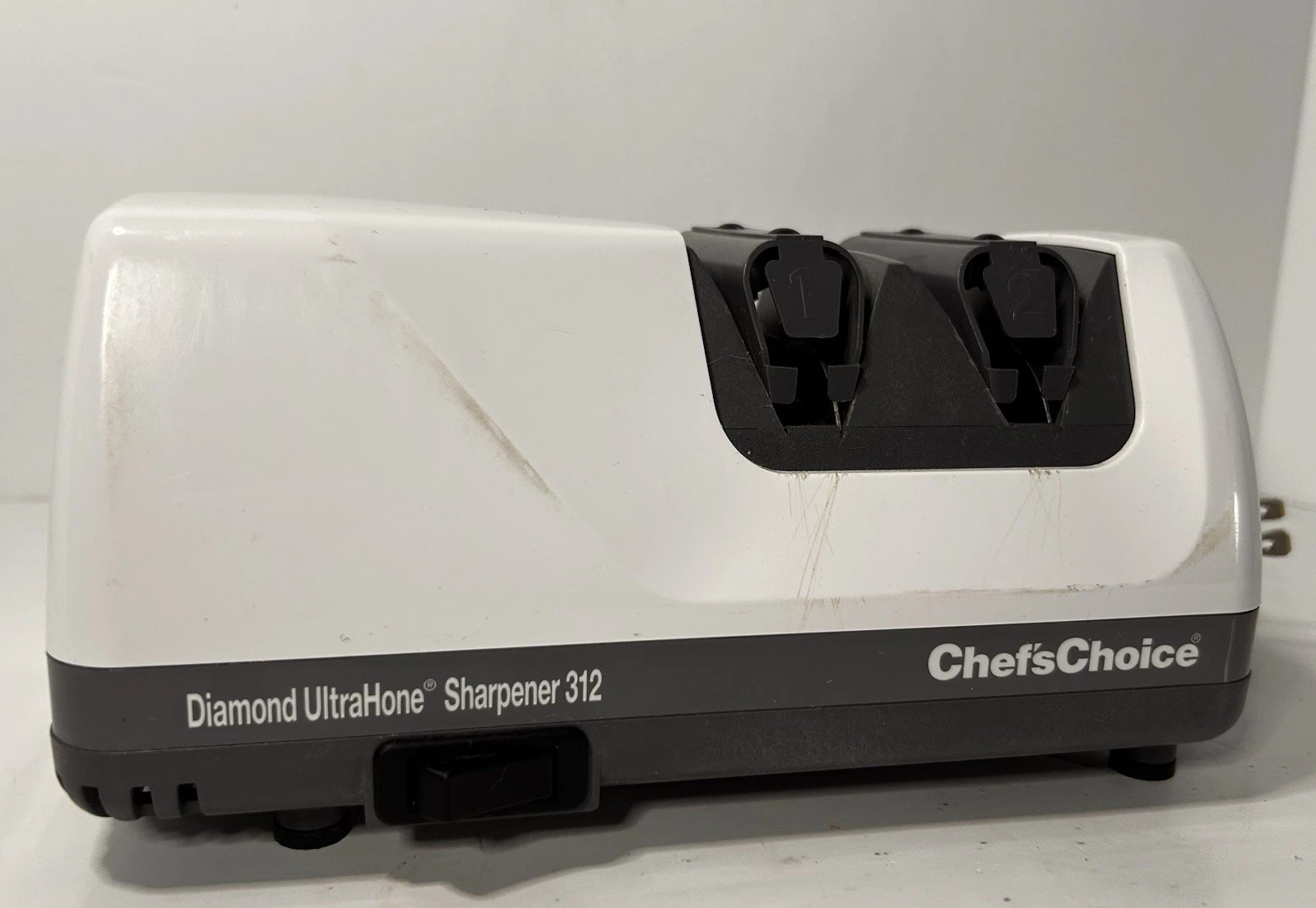 Chefs Choice Diamond UltraHone 312 Electric Knife Sharpener Serrated Straight