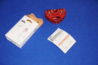 Petzl Tandem SPEED Rolle Umlenkrolle Seilrolle Seil Drahtseil Seilbahn NEU #36
