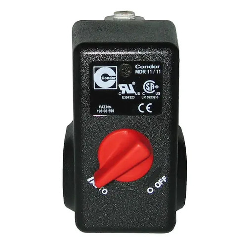 CONDOR MDR 11 / 11 EA PRESSURE SWITCH 26 AMPS 120 / 240 VOLTS 120-155