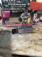 Vintage 1986 Hasbro TRANSFORMERS G1 Motormaster DECEPTICON Stunticon w  BOX toy