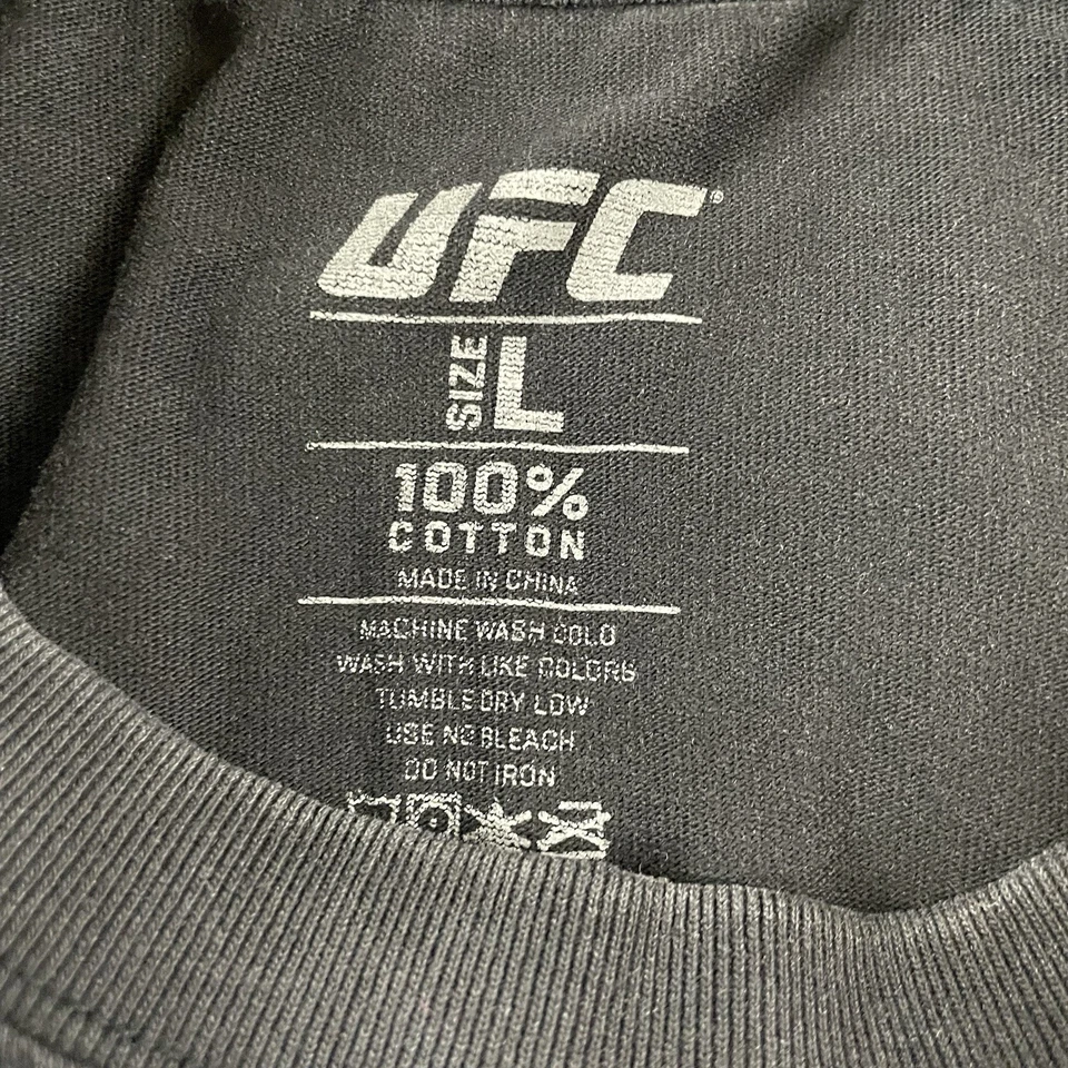 Camisa Max Holloway Para Hombre Grande BMF UFC Champion Negra MMA Negra E218 Foto 4 de 4