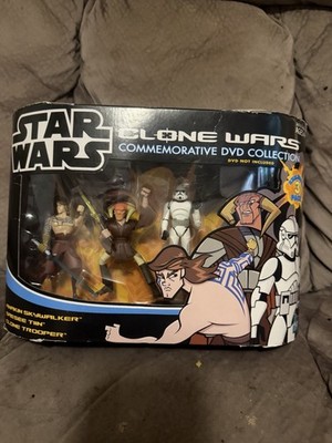 Star Wars Clone Wars Cartoon Network Commemorative DVD Collection Hasbro