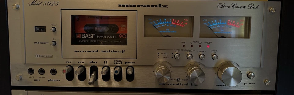 Marantz 5025 Vintage Kassettenspieler Tape Deck - Bild 2 von 4