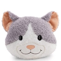 Nici Kissen Katze Felli Grau/Weiß 30X35 Cm Stoffkissen