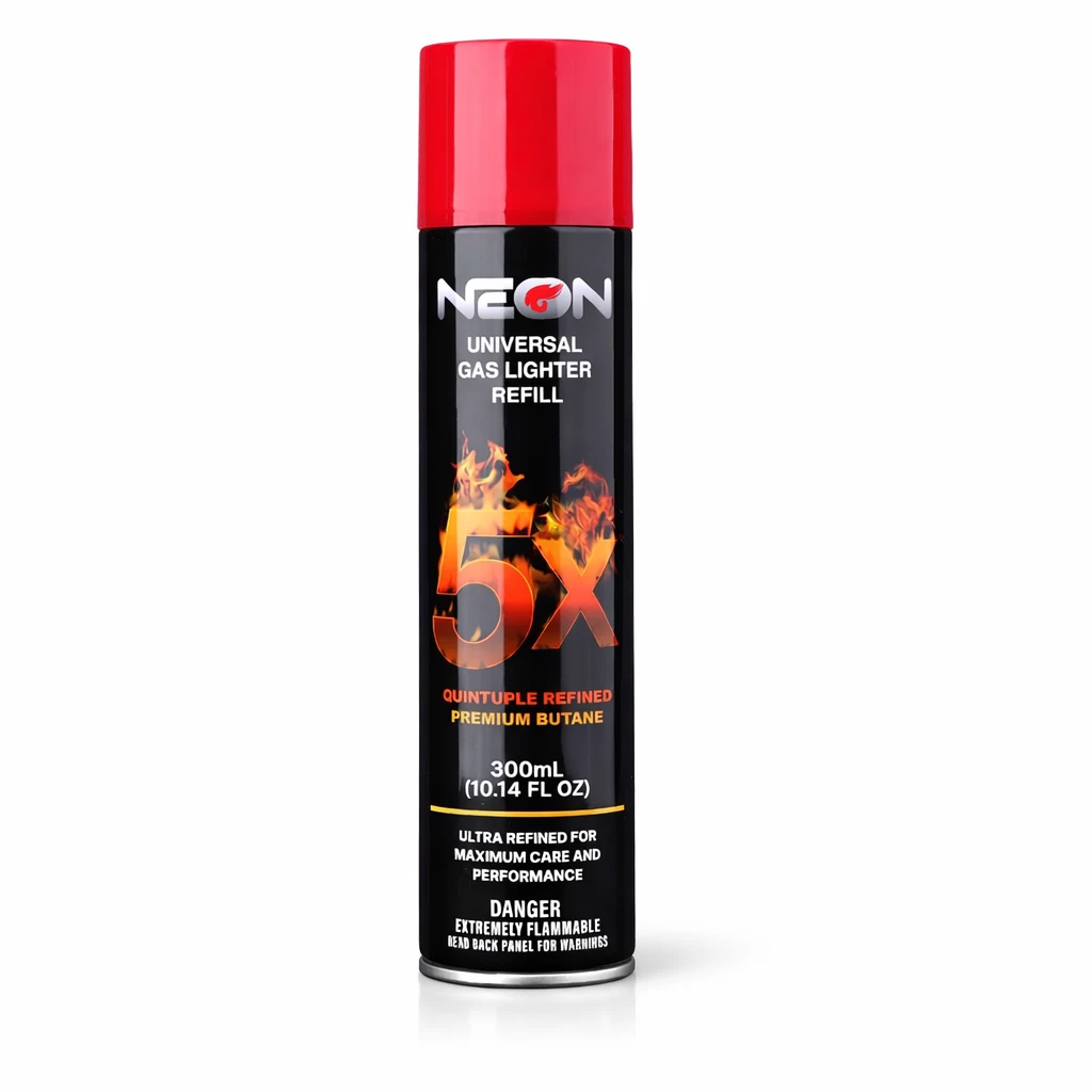 Neon 5X Refined Butane Gas Refill 300ml