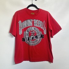 VINTAGE 80  s T- Shirt UNLV Runnin  Rebels Mens M Single Stitch NutMeg USA MADE