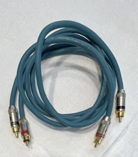Audioquest Interconnect Cable Turquoise Hyperlitz 1m Pair (RCA/RCA)