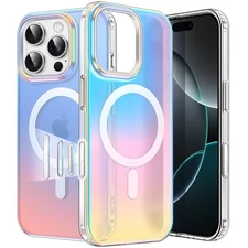JETech Iridescent Case for iPhone 16 Pro Max 6.9-Inch with Camera Control Button