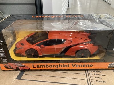 Braha RC Lamborghini Veneno Orange 1:14 Scale Full Function Remote Car See Descr