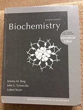 Biochemistry: International Edition by Stryer, Lubert Hardback Book The Cheap