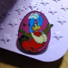 ~"CLARA CLUCK BIRD"~Rare DISNEY PIN HIDDEN MICKEY ~SPLASH MOUNTAIN BRER RABBIT — photo 1