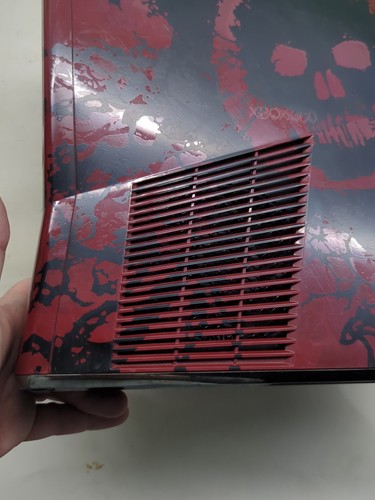 Xbox 360 Gears of War 3 Limited Edition 320GB Red & Black Console TESTED - Picture 15 of 24
